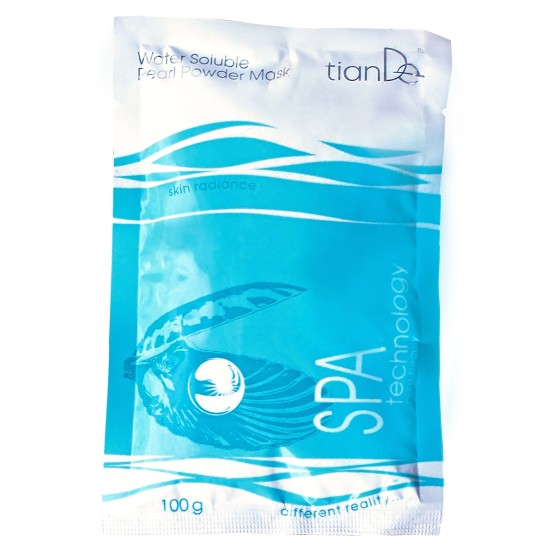 Tirpi kaukė “Perlų pudra” (gaivi ir elastinga oda) 100 g.