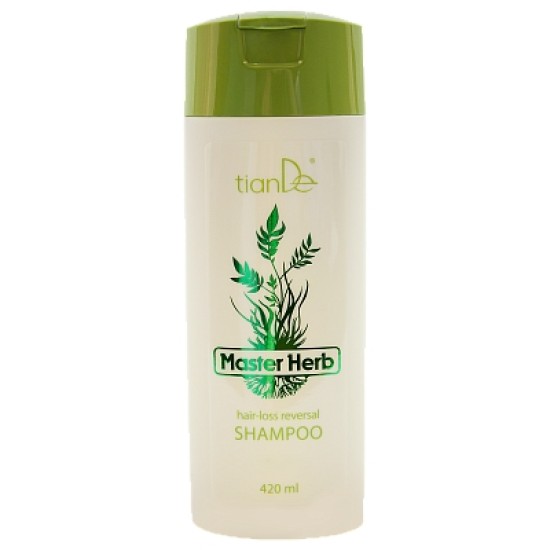 Šampūnas nuo plikimo (slinkimo) "Master Herb" 420 ml. 