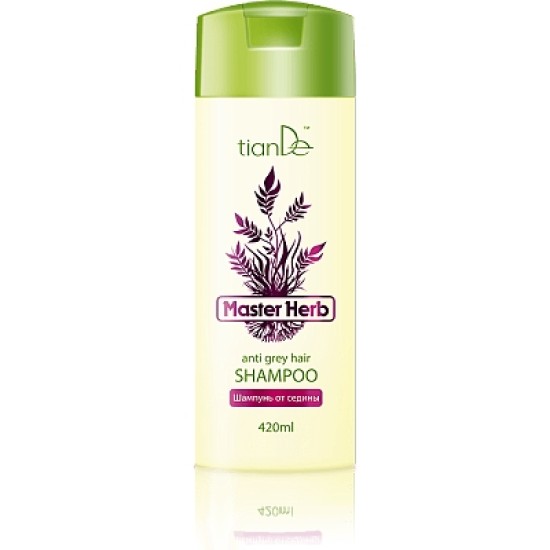 Šampūnas nuo žilų plaukų "Master Herb" 420 ml.