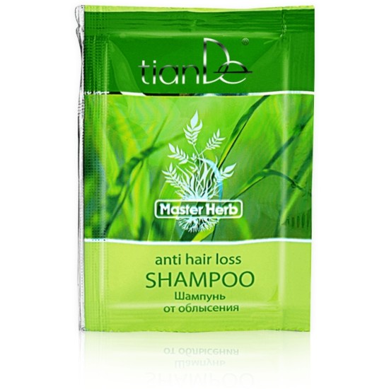Šampūnas nuo plikimo (slinkimo) "Master Herb" 8 ml. 