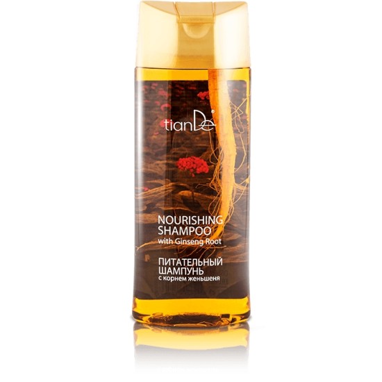 Maitinantis šampūnas su ženšenio šaknimi 450 ml. 