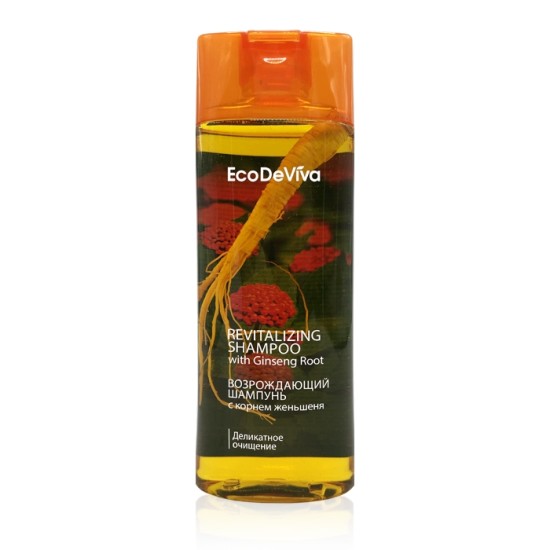 Atkuriantis šampūnas su ženšenio šaknimi 200 ml.