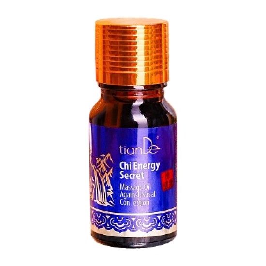 Masažo aliejus nuo nosies užsikimšimo, 10 ml.