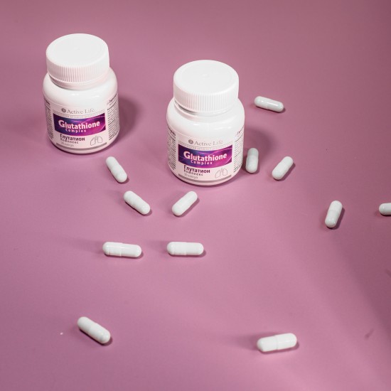 Glutathione kompleksas 30 kapsulių