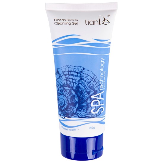 Gelis prausimuisi „Vandenyno grožis“ (gaivi veido oda) 150 g. 