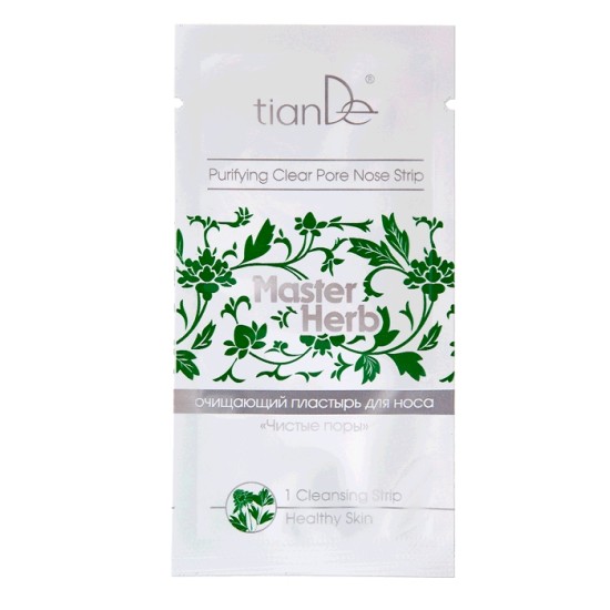 Valantis pleistras nosiai „Švarios poros“ Master Herb 1 vnt.